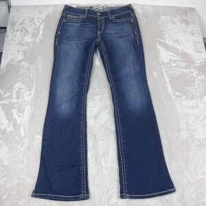 Ariat Real Denim Jeans Womens 32L Mid Rise Bootcut Western Rodeo Workwear Riding